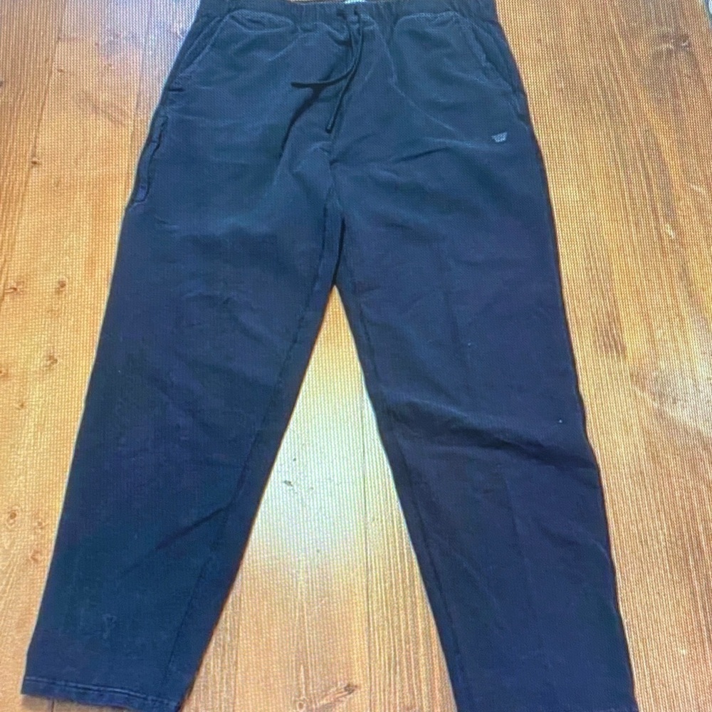 Mack Weldon Pants Men’s 2XL Black Sweatpants Joggers Zip Pocket Drawstring